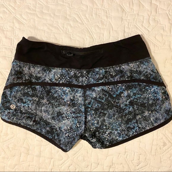 Lululemon Speed Short 2 1/2”, Fairisle Multi Black - Picture 6 of 9